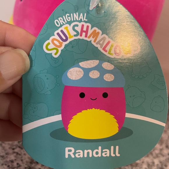 NWT 8” Randall black light squishmallow - Picture 3 of 4